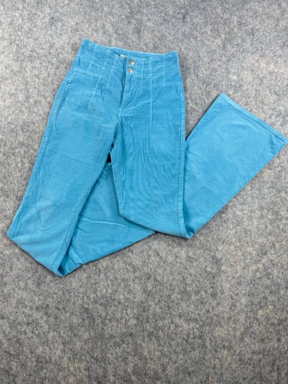 We The Free Jayde Corduroy Flare Pants Blue Size 27 - Picture 10 of 14